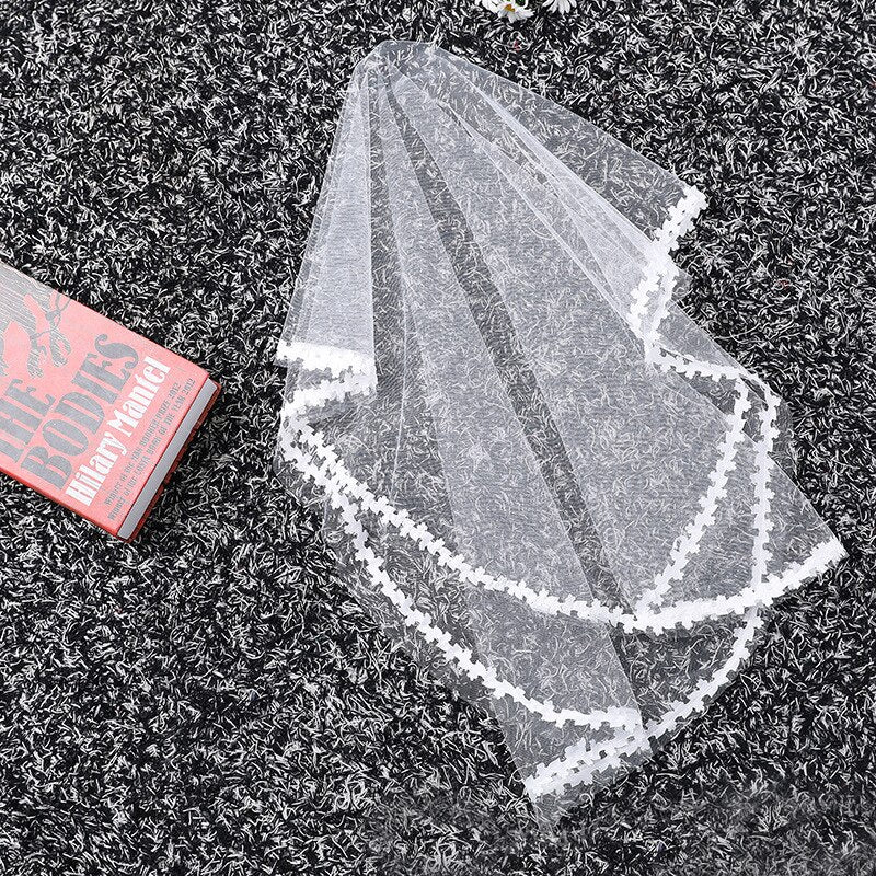 Stella Leaf Lace Wedding Veil
