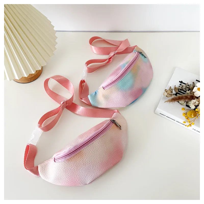 Tye Dye Fanny Pack Crossbody Bag