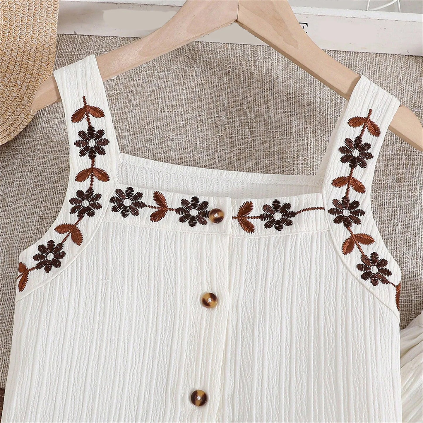 Sleeveless Tank Vest Tops+Pants Suit 2Pcs
