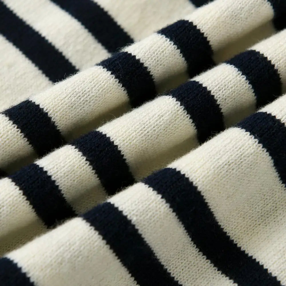 Kids Knit Cotton Sweater Summer Children Crochet Ribbed Striped Frocks Toddler Girls Knitted Dress Sisters Match Outfits