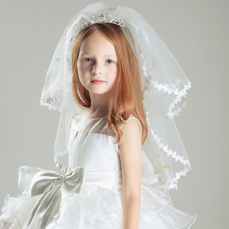 Stella Leaf Lace Wedding Veil