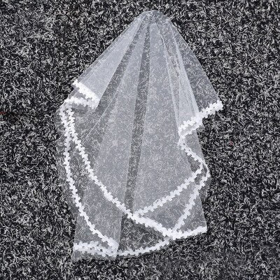 Stella Leaf Lace Wedding Veil