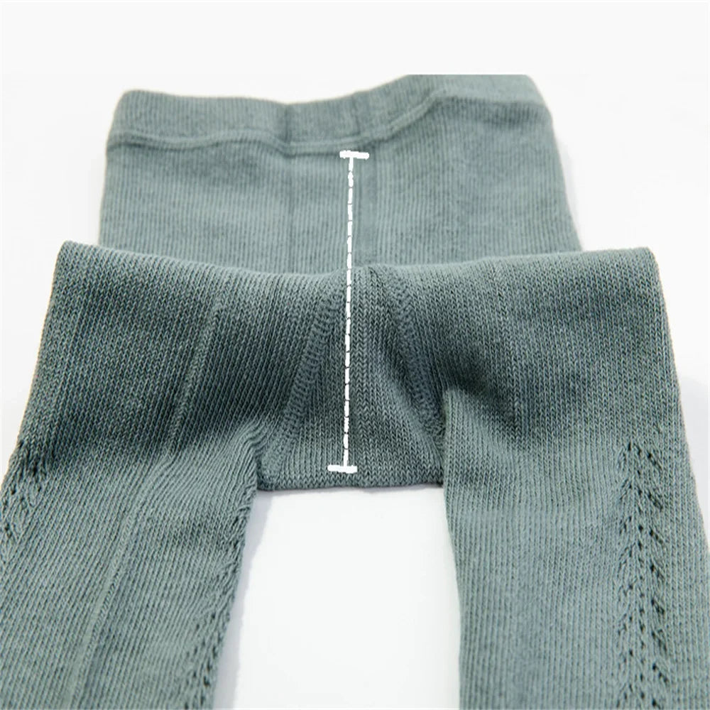 0 - 5 Years Baby Tights Autumn Winter Solid Color Soft Knitted Warm Newborn Toddler Tight Boy Girl Pantyhose Kids Girls Legging