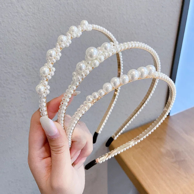 Elegant Pearl Beads Hairband Hair Accessories