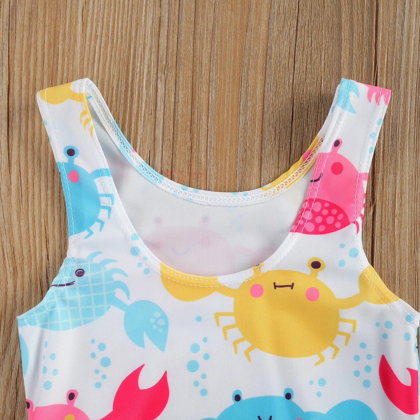 Toddler Infant Baby Girl Summer Swimsuit Sleeveless Floral Print Swim  Bathing Suit