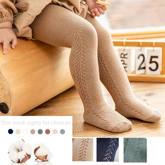 0 - 5 Years Baby Tights Autumn Winter Solid Color Soft Knitted Warm Newborn Toddler Tight Boy Girl Pantyhose Kids Girls Legging