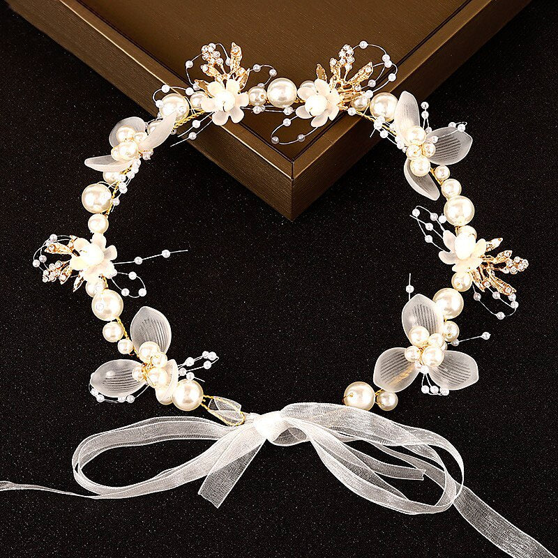 Elegant Pearl Crowns