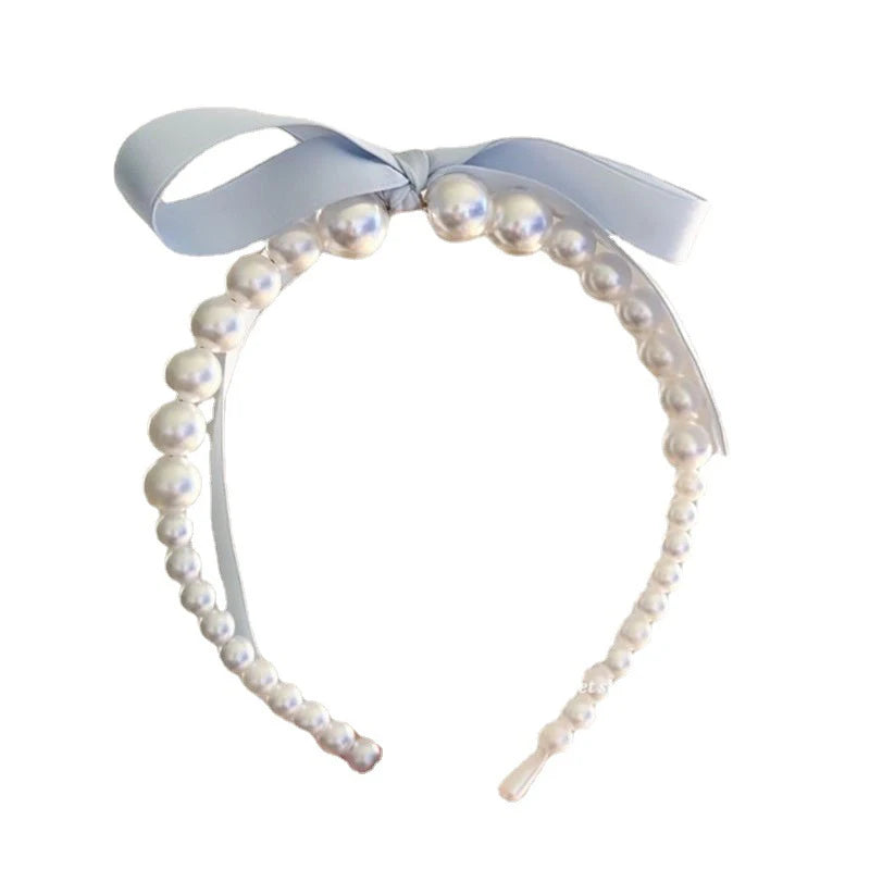 Pearl and Ribbon Headband