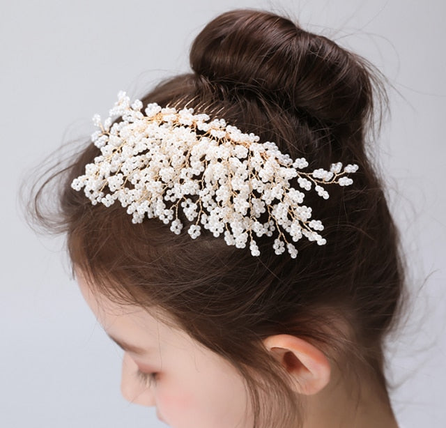 Pearly Hair Comb